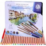 Astra Prestige umělecké akvarelové barvičky z cedrového dřeva 24ks + štětec 312121002 – Hledejceny.cz