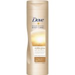 Dove Nourishing Body Care Visible Glow samoopalovací hydratační mléko Fair-Medium 250 ml – Zboží Dáma