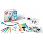 Maped Sada Creativ Blowpen String´Art Foukací pero 6 barev – Zboží Dáma