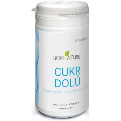 Bornature Cukr dolu po 533 mg 60 kapslí – Sleviste.cz