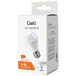 GETI Žárovka LED E27 9W A60 bílá studená – Zboží Dáma