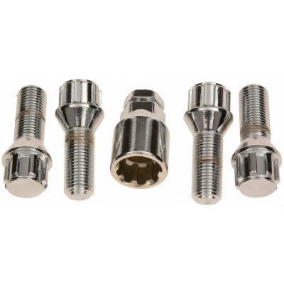 ACI Bezpečnostní šrouby na kola, závit M14x1.5, kuželové sedlo, délka závitu 29 mm (sada 4 ks) – Hledejceny.cz