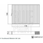 Filtr, vzduch v interiéru BLUE PRINT ADBP250167 – Hledejceny.cz