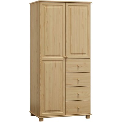 AMI nábytek borovice 2Dč3 šířka 90 věšák/police – Sleviste.cz