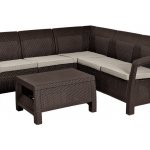 Keter Corfu Relax set hnedá / béžová – Zboží Dáma