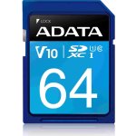 ADATA Pro SDXC 64 GB UHS-I ASDX64GUICL10-R – Zboží Mobilmania