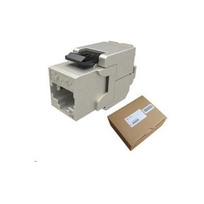 Solarix MULTIPACK 24 ks - keystone CAT5E STP RJ45 samořezný SXKJ-5E-STP-BK-SA – Zboží Živě