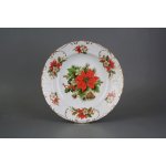 Bohemia Porcelán 1987 Talíř hluboký 24cm Opera Vánoční hvězda FGL Lux – Zboží Dáma