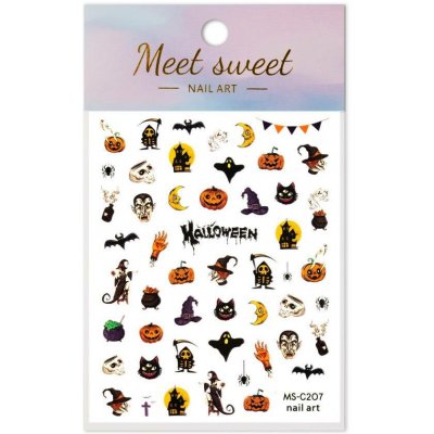Meet sweet Samolepky Hallowen čarodějnice - MS-C207 – Hledejceny.cz