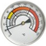 Teploměr do udírny, 0-260°C, prům. 100mm, stonek 400mm, barevná stupnice, JS – Hledejceny.cz