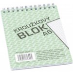 Bobo bloky s horní spirálou kroužkový blok horní spirála A5 čtvereček 50 listů – Hledejceny.cz