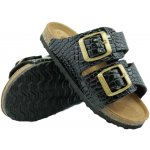 Protetika dětské pantofle ORS Corkstyle Lora black – Zboží Mobilmania