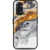 Pouzdro a kryt na mobilní telefon Xiaomi Pouzdro TopQ LUXURY Xiaomi Redmi Note 11 pevný Marble šedo-zlatý