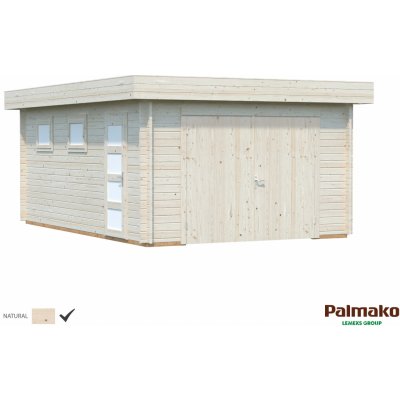 Palmako Rasmus Dřevěná garáž 19,0 m2 – Zboží Mobilmania