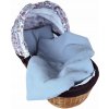 Dětská deka BBL Mušelínový polštářek a deka modrá