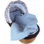BBL Mušelínový polštářek a deka modrá – Zboží Mobilmania