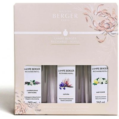 Maison Berger Triopack Ophelia náplň katalytické lampy 3 x 250 ml – Hledejceny.cz