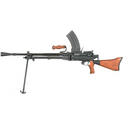 Golden Eagle Type 96 Machine Gun Real Wood černá/dřevěná elektrická – Zboží Dáma