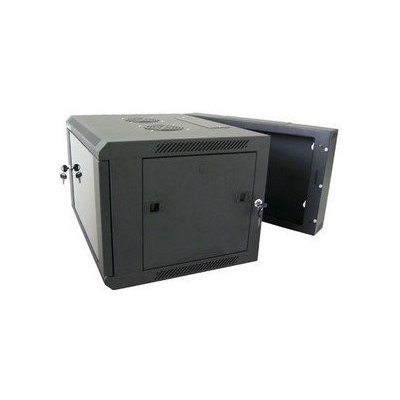 Rozvaděč XtendLan WD-12U-65-BLACK-P Rozvaděč, 19", na stěnu, dvoudílný, výška 12U, 600 x 550, dveře prosklené, černý WD-12U-65-BLACK-P – Hledejceny.cz