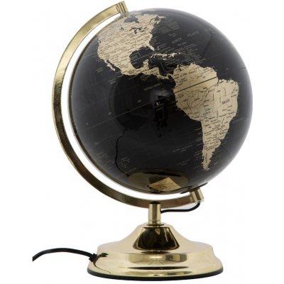 Stolní lampa ve tvaru globusu Mauro Ferretti Globe, ø 25 cm – Hledejceny.cz