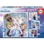 Educa 16173 Frozen Ledové království 50-80-100-150 dílků – Hledejceny.cz