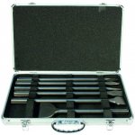 MAKITA sada sekáčů SDS-max v Al kufru: 2x špičák 400mm, 2x sekáč plochý 25x400mm, 1x sekáč – Zboží Mobilmania