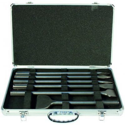 MAKITA sada sekáčů SDS-max v Al kufru: 2x špičák 400mm, 2x sekáč plochý 25x400mm, 1x sekáč – Zboží Mobilmania