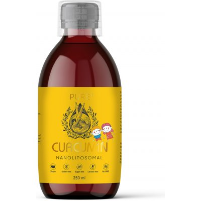Pure Nanolipozomální Curcumin Kids 250 ml – Hledejceny.cz