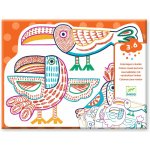 Djeco Kouzelné vybarvování Tukan a přátelé – Zboží Dáma