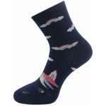 Biju dámské ponožky s potiskem jednorožce NP3709 9001477-1 9001477C tmavě modré – Zboží Mobilmania