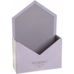 Lepaso Flower box obálka, fialová sametová (121479 001 ART17979 flower box lila) – Hledejceny.cz