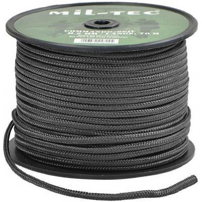 MIL-TEC Šňůra COMMANDO 5mm ČERNÁ 70m – Zboží Dáma