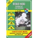 Beskid Niski Východná časť 1:50 000 162 Turistická mapa