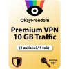 antivir OkayFreedom Premium VPN 10GB Traffic 1 lic. 1 rok (OFPVPN10T1-1)