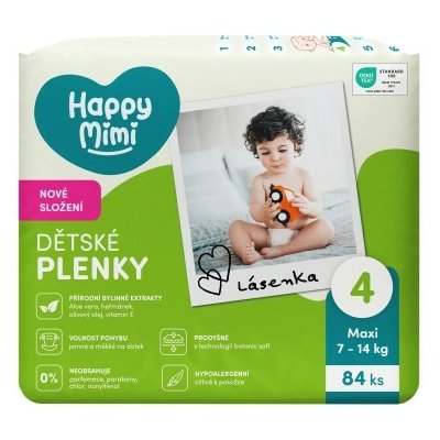 Happy Mimi JUMBO 4 Maxi 84 ks – Sleviste.cz