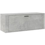 VidaXL Concrete šedý 100x35x38 cm – Zboží Dáma