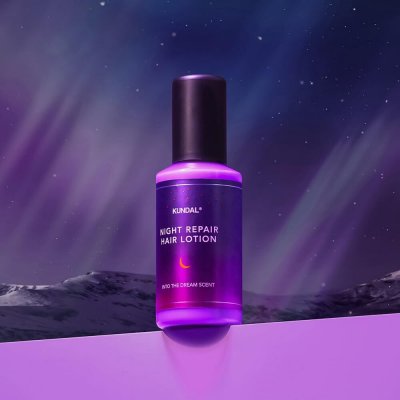 KUNDAL Night Repair Hair Lotion noční hydratační péče na vlasy s vůní Into The Dream 100 ml – Zboží Dáma