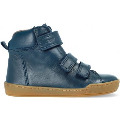 Crave Snowfield dětské zimní zateplené barefoot boty dark blue – Sleviste.cz
