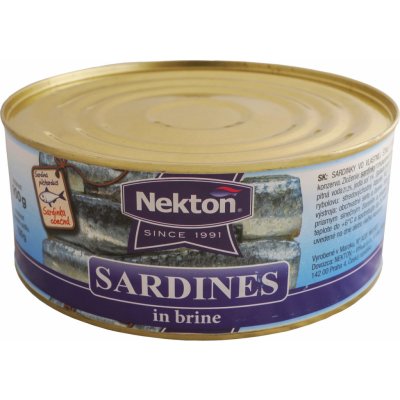 Nekton Sardinky ve vlastní šťávě a vodě 900 g – Zboží Dáma