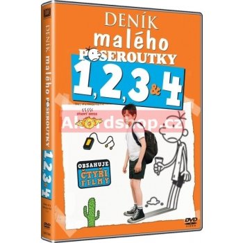 Deník malého poseroutky 1-4 DVD