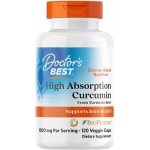 Doctor's Best High Absorption Curcumin C3 Complex + Bioperine 500 mg 120 kapslí – Hledejceny.cz