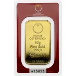 Münze Österreich zlatý slitek 50 g – Zboží Dáma