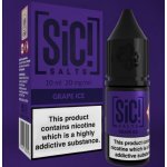 Sic!Salts Salt Grape Ice 10 ml 20 mg – Hledejceny.cz