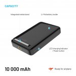 Fixed MagZen 10 Pro 10000 mAh černá – Zboží Živě