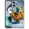 Pouzdro a kryt na mobilní telefon Motorola ACOVER Motorola Moto G23 Fruit 2