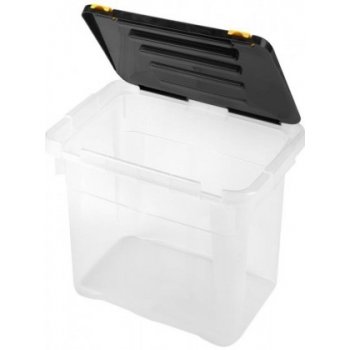 Heidrun box úložný s víkem 18L plast 39,5 x 27 x 27,5 CM