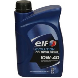 Elf Evolution 700 Turbo Diesel 10W-40 1 l