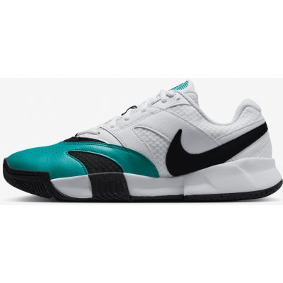 Nike Court Lite 4 - white/black/radiant emerald – Zboží Mobilmania