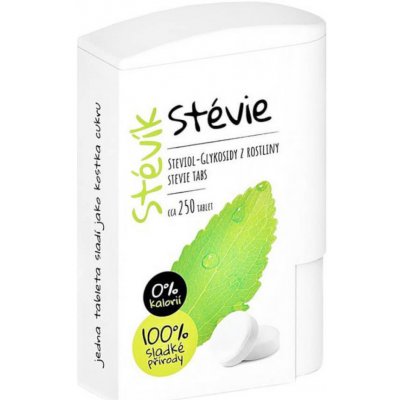 Stévik Stevia tablety 250ks v dávkovači 15 g