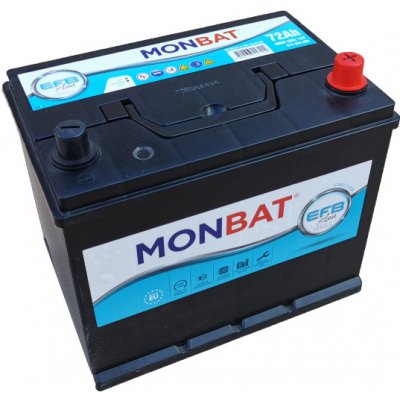 Monbat EFB START&STOP 12V 72 Ah 680 A 15072 – Zboží Mobilmania